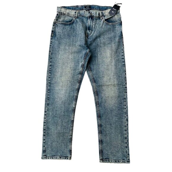 RVCA Men's Blue Week-End Stretch Straight Fit Jeans Size 38 AVYDP00110 - Picture 1 of 13